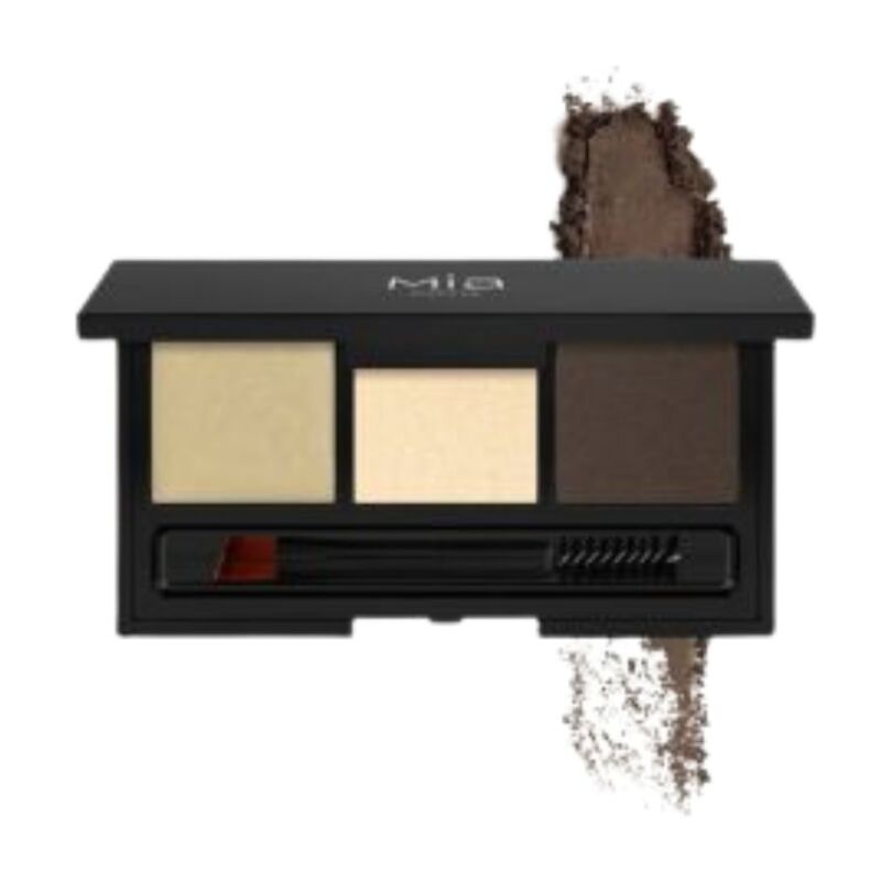 MIA COSMETICS - SET & DEFINE EYEBROW PALETTE BRUNETTE