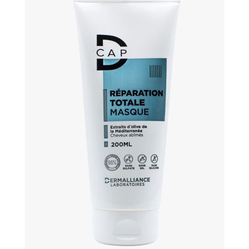 D-CAP -MASQUE REPARATION TOTALE CHEVEUX ABIMES 200 ML