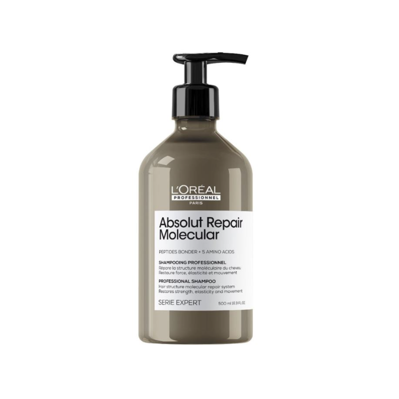 L'OREAL PROFESSIONNEL - SERIE EXPERT 21 ABSOLUT REPAIR MOLECULAR SHAMPOOING FORTIFIANT 500ML ML