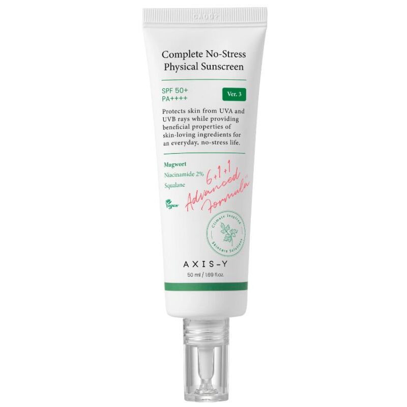 AXIS-Y - COMPLETE NO-STRESS PHYSICAL SUNSCREEN V.3 50ML