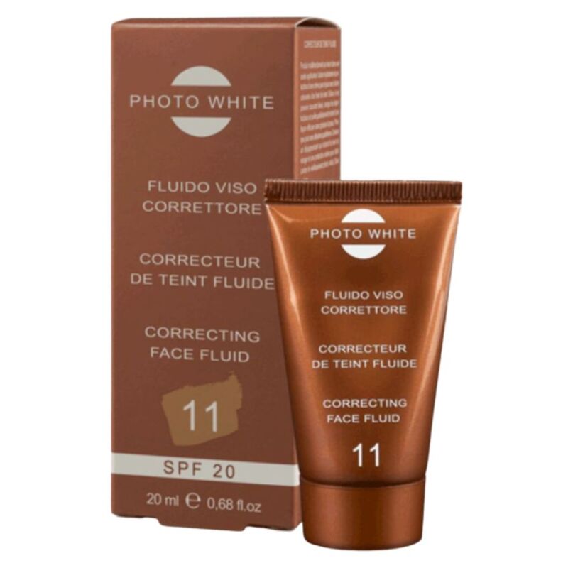 PHOTO WHITE CORRECTEUR FACE FLUIDE N°11