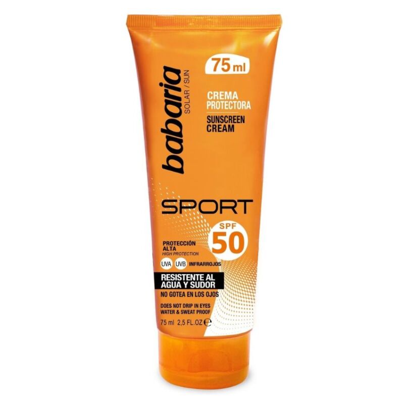 BABARIA - CREME SOLAIRE SPORT PROTECTION SPF50 75ML