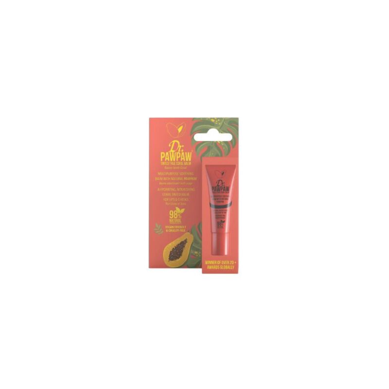 DR PAWPAW - TRUE CORAL LIP BALM - 10ML