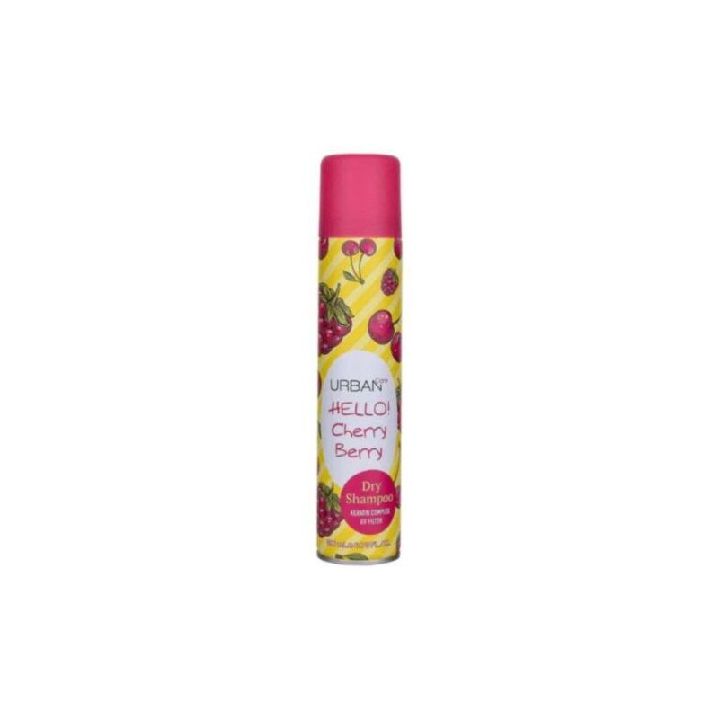 URBAN CARE - SHAMPOING SEC HELLO CHERRY BERRY 200 ML