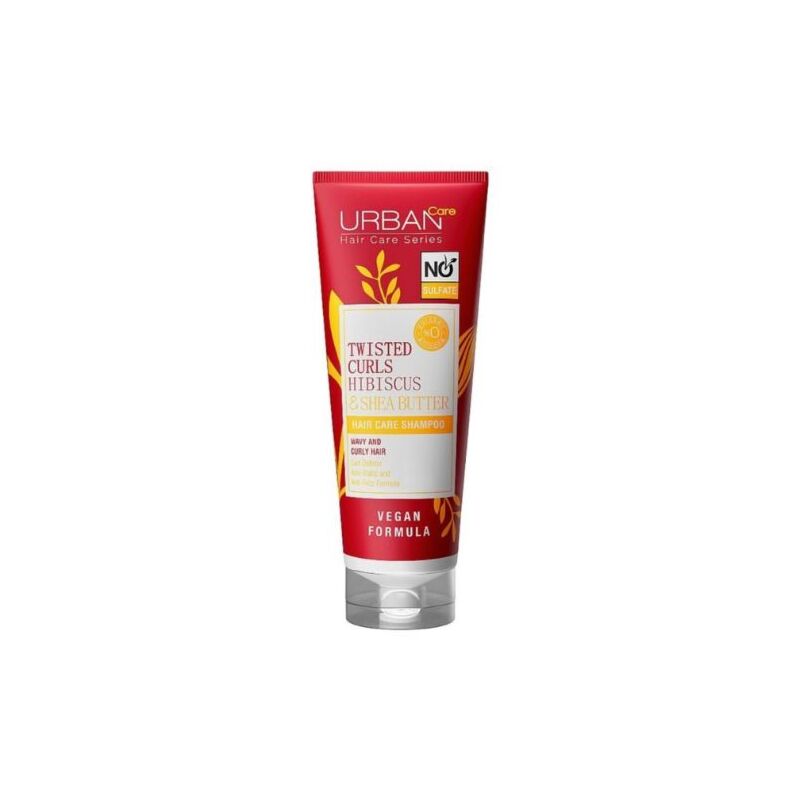 URBAN CARE - TWISTED CURLS HIBISCUS ET BEURRE DE KARITE SHAMPOING 250 ML