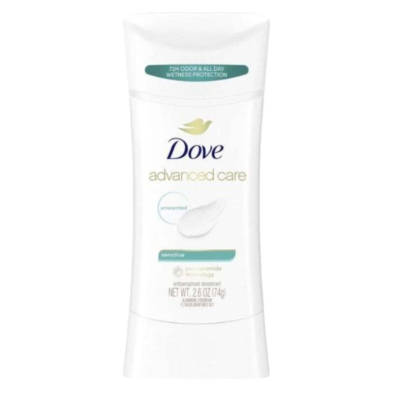 DOVE - ADVANCED CARE SENSITIVE STICK 74G