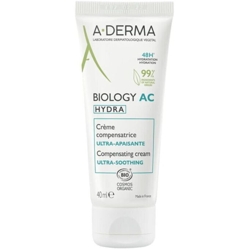A-DERMA -  BIOLOGY AC HYDRA CREME COMPENSATRICE ULTRA APAISANTE 40ML