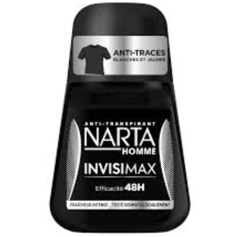NARTA - DÉODORANT BILLE HOMME ANTI-TRACES 48H INVISIMAX