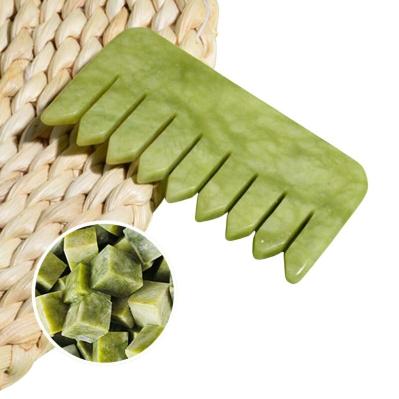 FACELAB -  GUA SHA COMB GREEN JADE