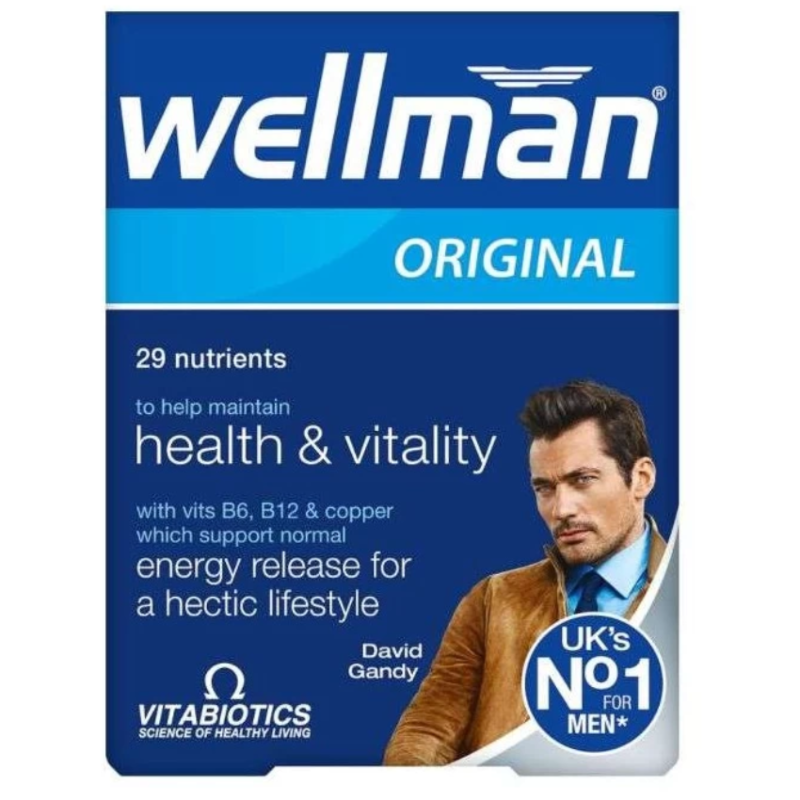 VITABIOTICS WELLMAN - ORIGINAL 30 COMPRIMÉS