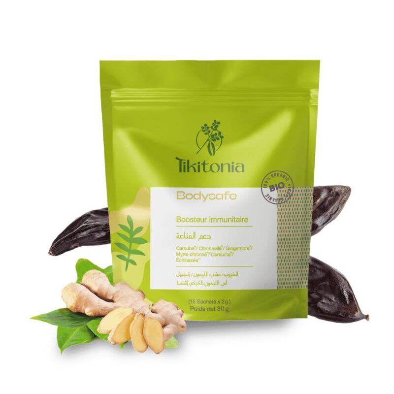 TIKITONIA  - TISANE BODY SAFE BOOSTEUR IMMUNITAIRE 15 UNITÉS 30G