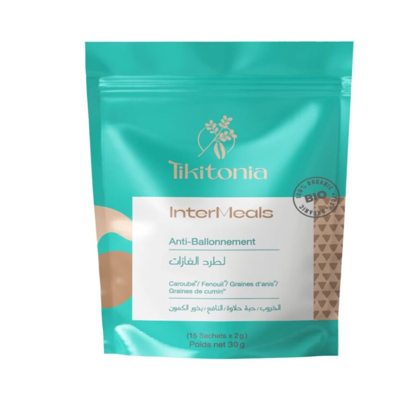 TIKITONIA - TISANE INTERMEALS ANTI-BALLONNEMENT 15 UNITÉS 30G