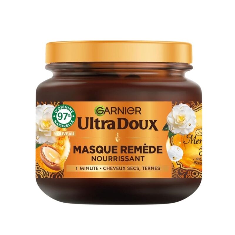 GARNIER - ULTRA DOUX MASQUE REMEDE NOURRISSANT 340 ML