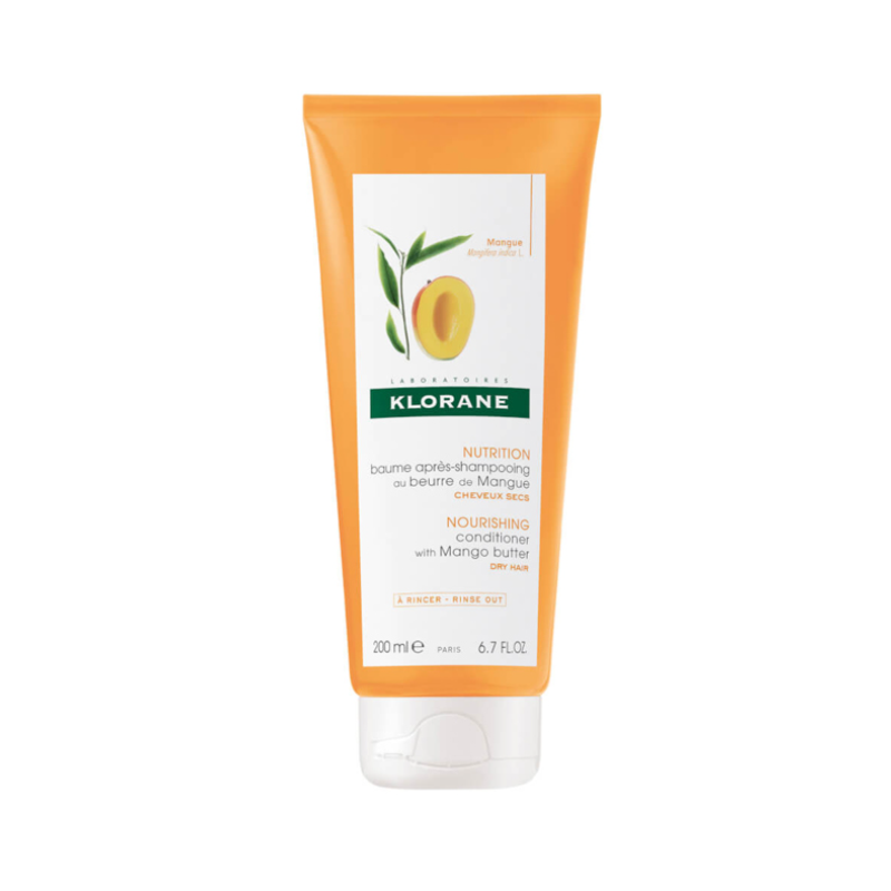 KLORANE - BAUME APRES-SHAMPOING A LA MANGUE CHEVEUX SECS 200 ML