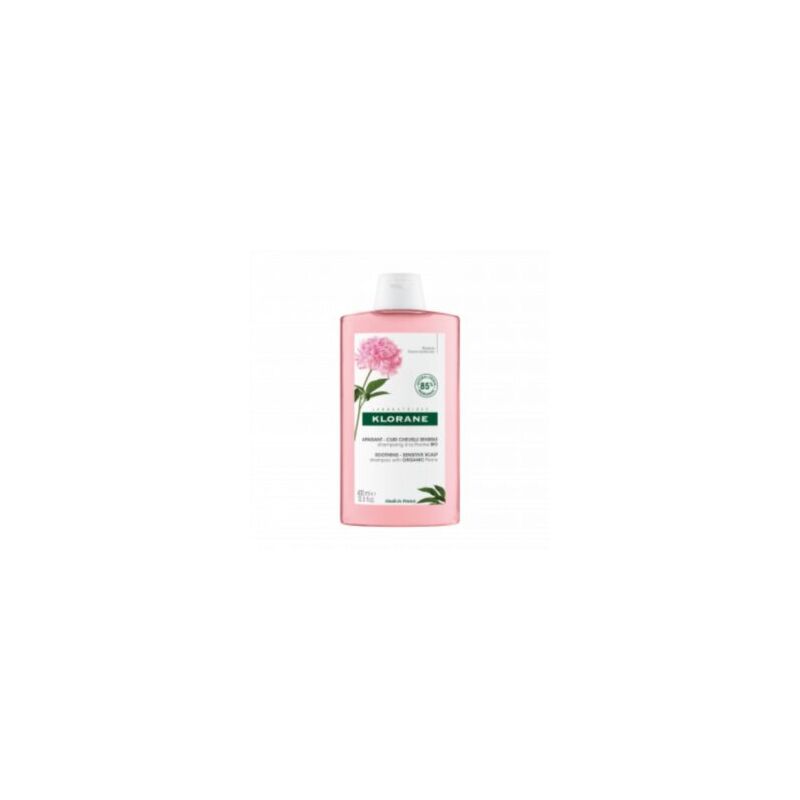 KLORANE - SHAMPOING APAISANT A LA PIVOINE CUIR CHEVELU SENSIBLE 400 ML