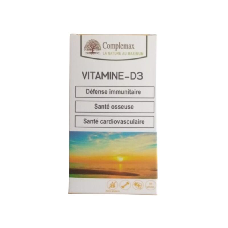 COMPLEMAX - VIT D 3 60 GELULES