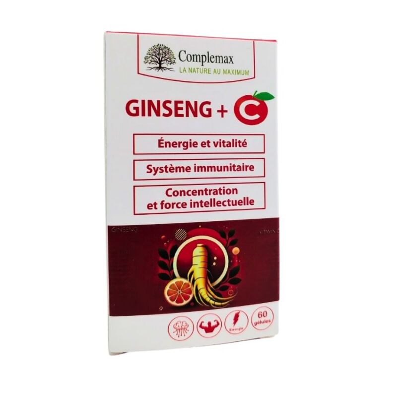 COMPLEMAX - GINSENG   VIT C 60 GELULES
