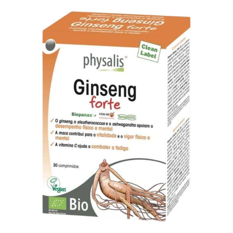 PHYSALIS - GINSENG FORTE 30 COMPRIMES