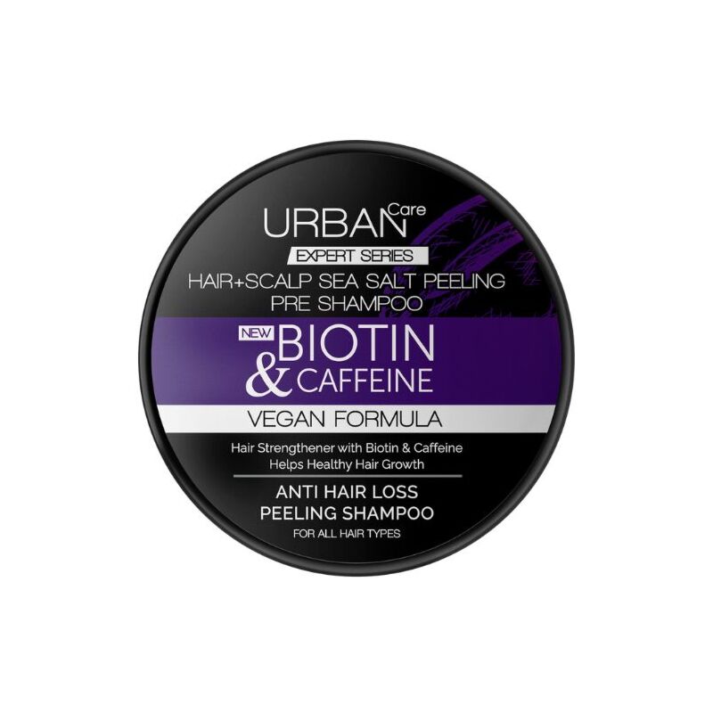 URBAN CARE - BIOTIN ET CAFFEINE SALT PEELING 200ML