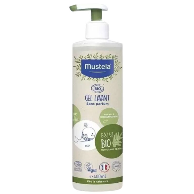 MUSTELA - GEL LAVANT BIO 400ml