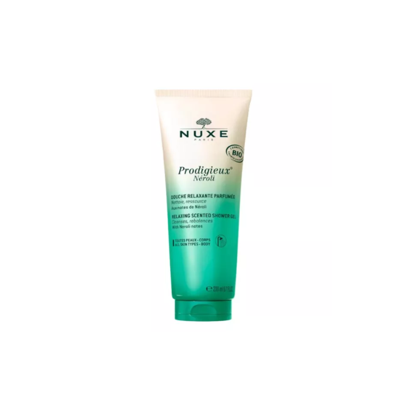 NUXE - BIO PRODIGIEUX NÉROLI DOUCHE RELAXANTE PARFUMÉE 200ML - TOUTES PEAUX