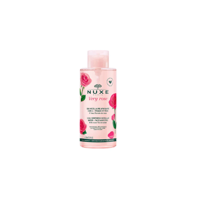 NUXE -  VERY ROSE EAU MICELLAIRE APAISANTE 750 ml 