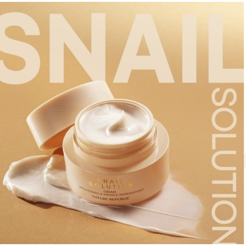 NATURE REPUBLIC - SNAIL SOLUTION CREAM