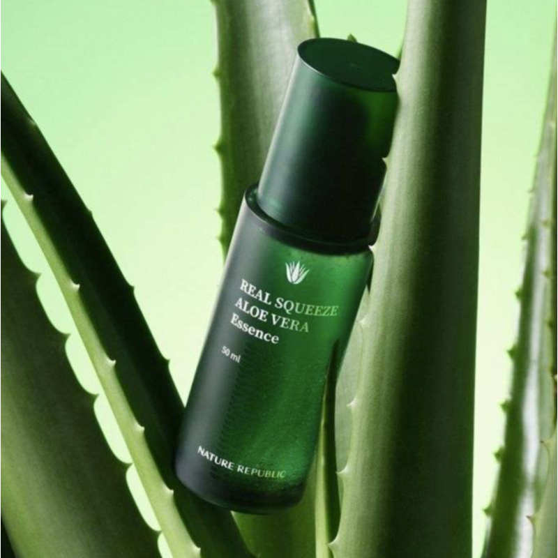 NATURE REPUBLIC - REAL SQUEEZE ALOE VERA ESSNCE 50 ML