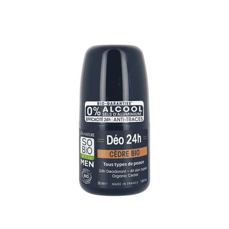 LEA NATURE - SO BIO - HOMME DEODORANT 24H CEDRE BIO 50 ML