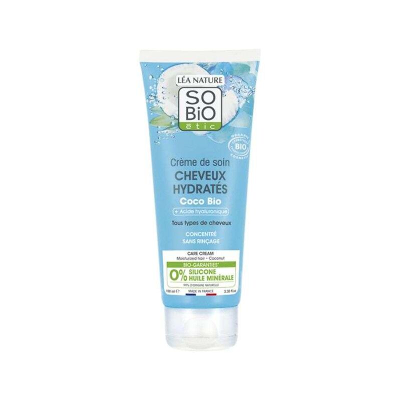 LEA NATURE - SO BIO - CREME DE SOIN CHEVEUX HYDRATES COCO BIO 100 ML