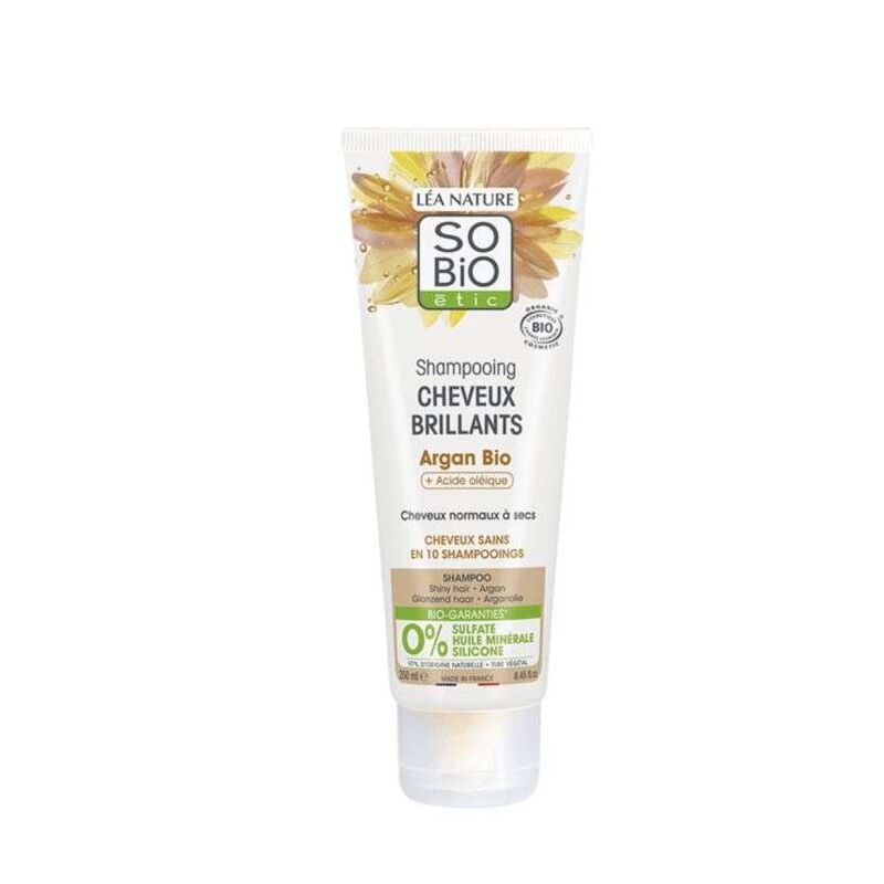 LEA NATURE - SO BIO - SHAMPOING CHEVEUX BRILLANTS ARGAN BIO 250 ML