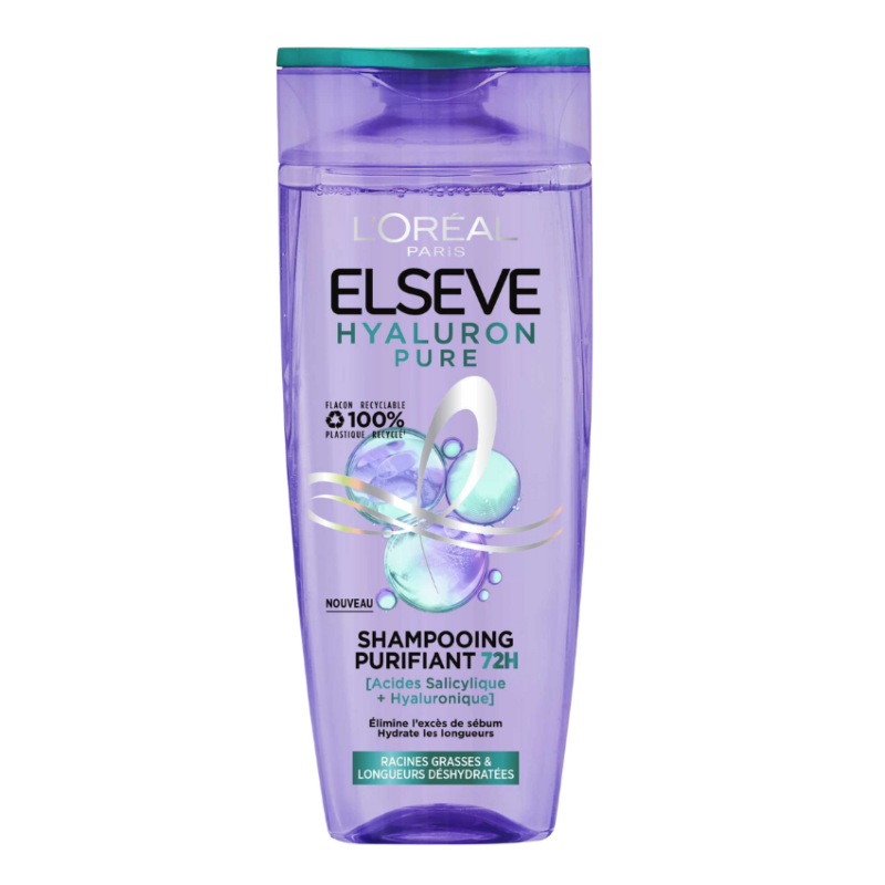 L'OREAL - ELSEVE SHAMPOO 200ML HYALURON PURE
