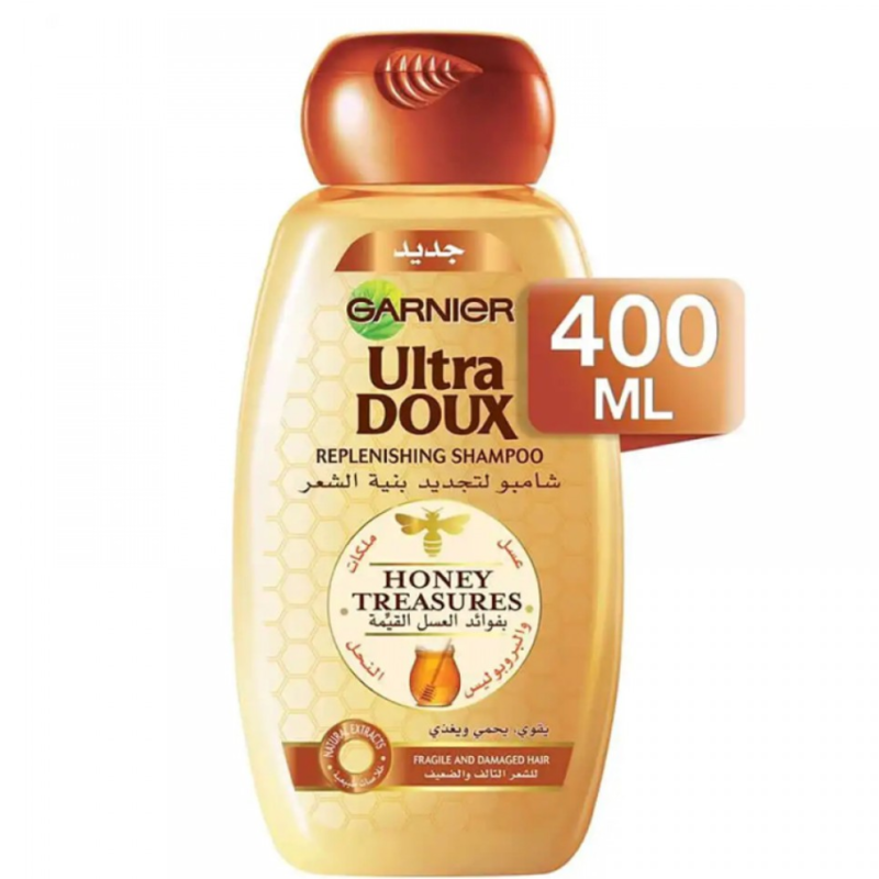 GARNIER - ULTRA DOUX SHAMPOOING TRESOR DE MIEL 400ML