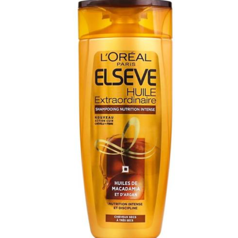 L'OREAL - ELSEVE SHAMPOO 400ML HUILE EXTRAORDINAIRE CH SECS