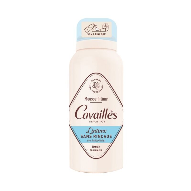 ROGE CAVAILLES - MOUSSE INTIME SANS RINCAGE AVEC ANTIBACTERIEN 100 ML