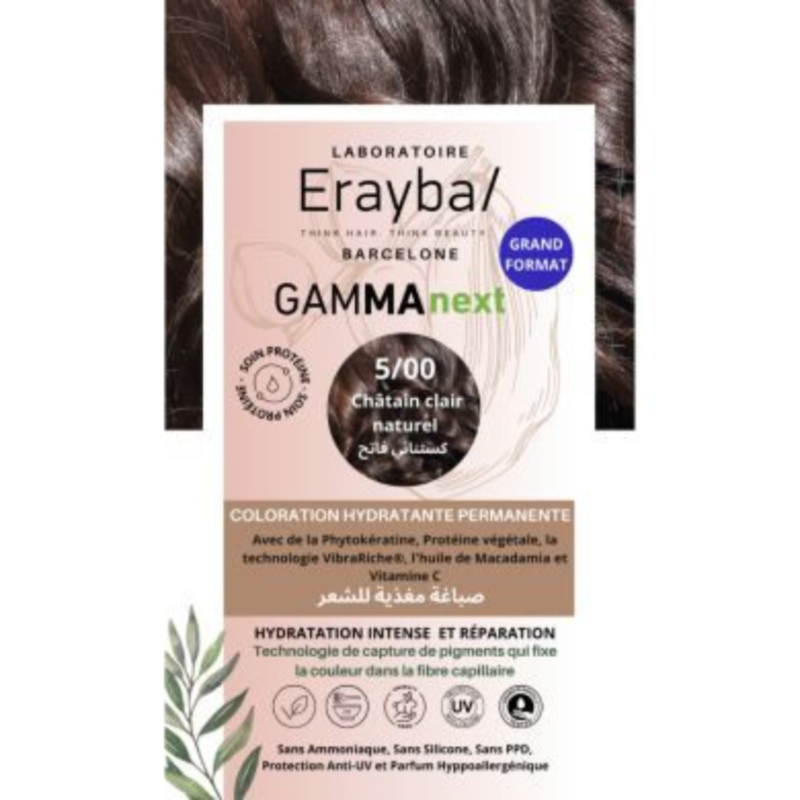 ERAYBA - GAMMA COLOR 5/00 CHATIN  CLAIR NATUREL