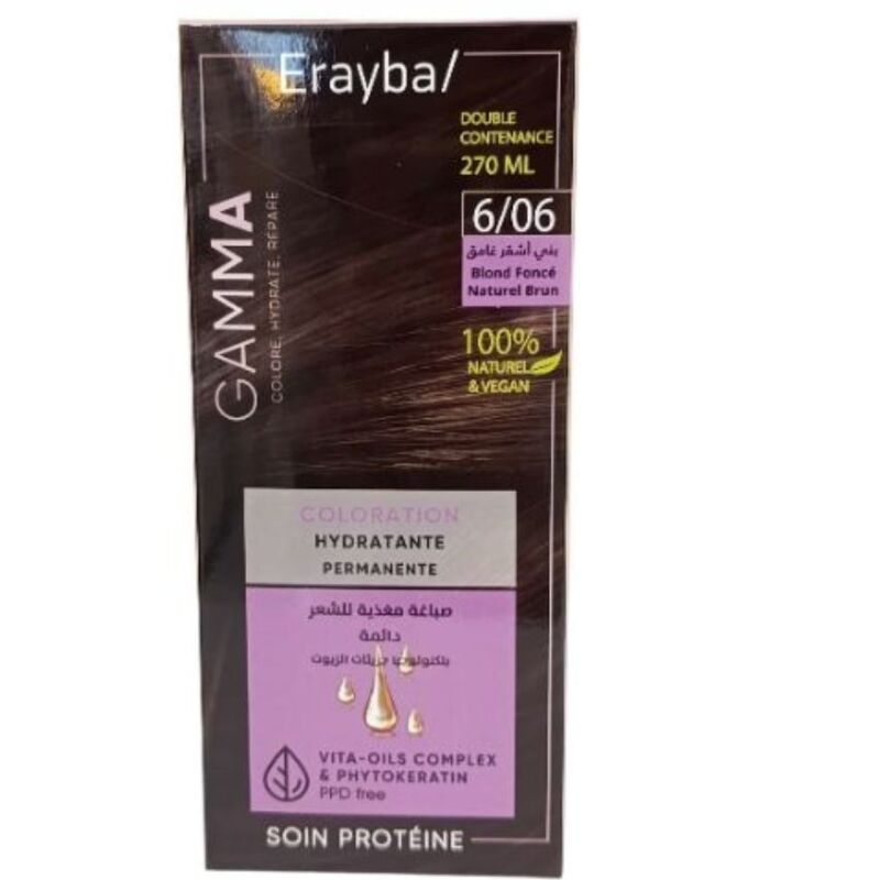 ERAYBA - GAMMA COLOR 6/06 BLOND FONCÉ NATUREL BRUN