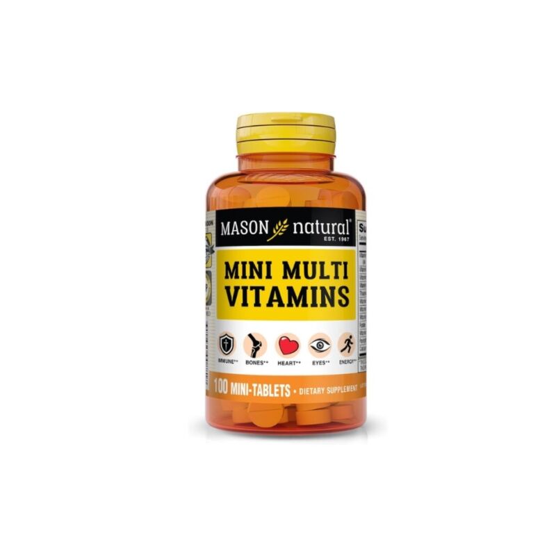 MASON NATURAL - MINI MULTIVITAMINS 100 MINI-TABLETS