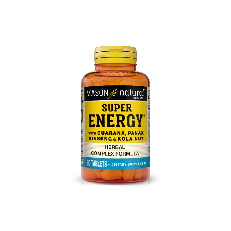 MASON NATURAL - SUPER ENERGY 60 TABLETS 1196-60