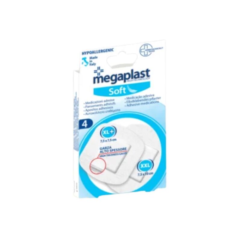 MEGAPLAST - SOFT SPARADRAP PEAUX DELICATES BOÎTE 4