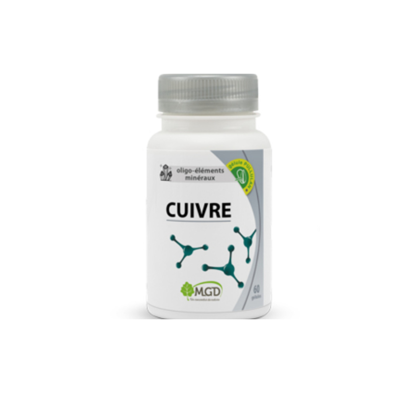 MGD - CUIVRE 60 GELULES