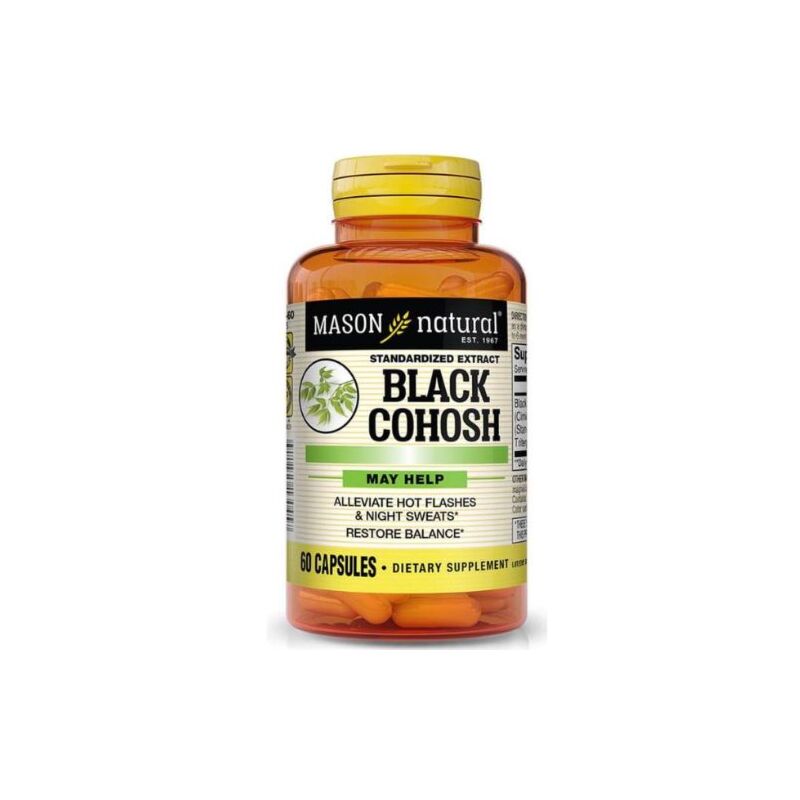 MASON NATURAL - BLACK COHOSH 60 CAPSULES