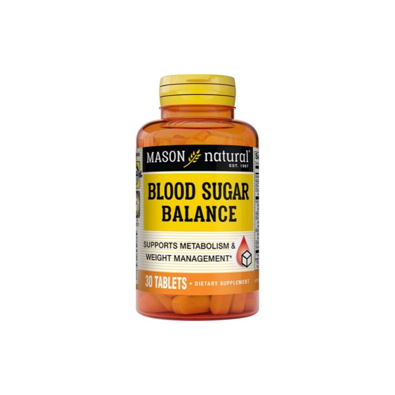 MASON NATURAL BLOOD SUGAR BALANCE 30 TABLETS
