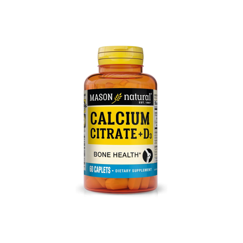 MASON NATURAL - CALCIUM CITRATE  D3 60 COMPRIMES