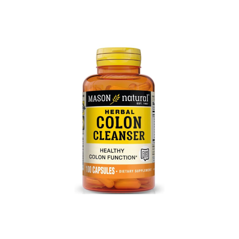 MASON NATURAL - HERBAL COLON CLEANSER 100 CAPSULES