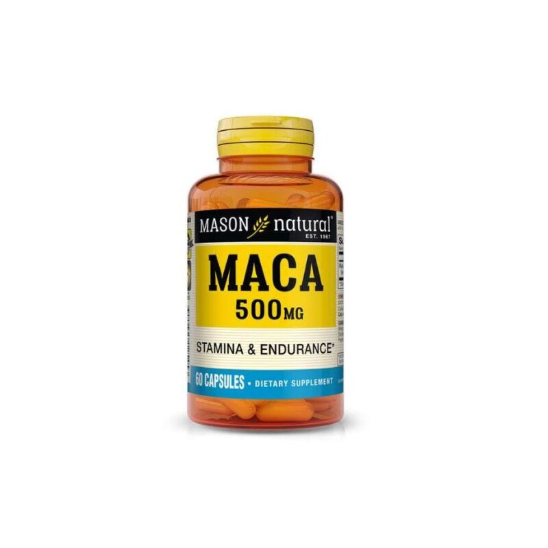 MASON NATURAL - MACA 500MG 60 CAPSULES