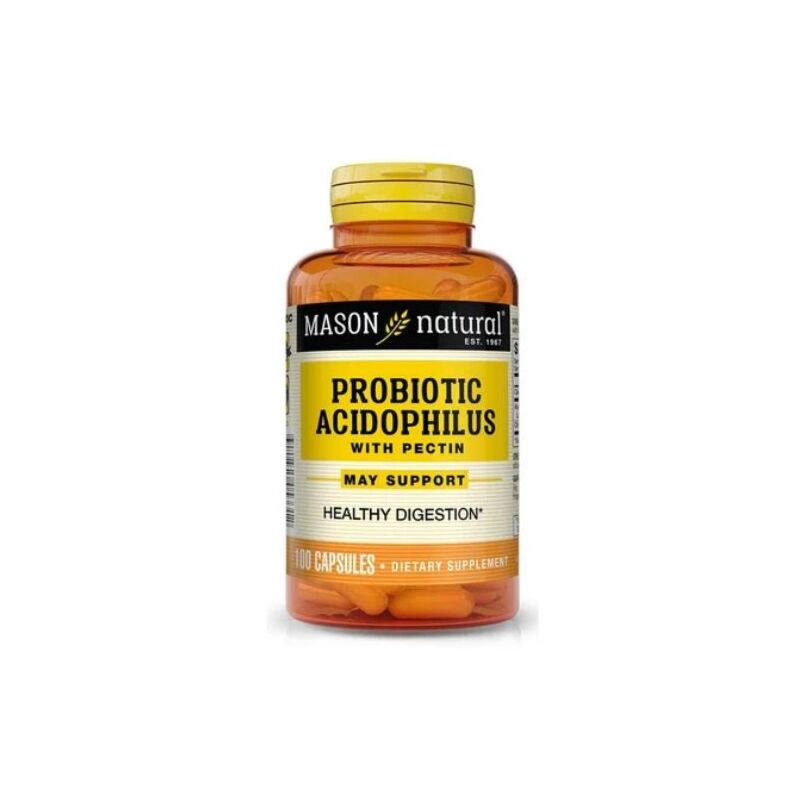 MASON NATURAL PROBIOTIC ACIDOPHILUS WITH PECTIN
