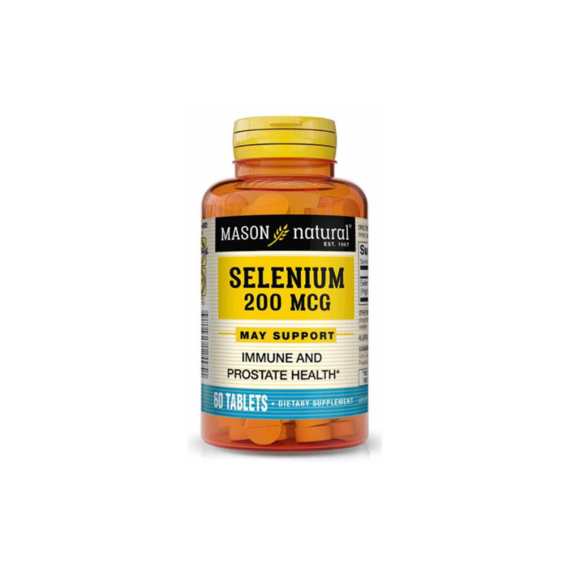 MASON NATURAL  - SELENIUM 200 MCG 60 COMPRIMES