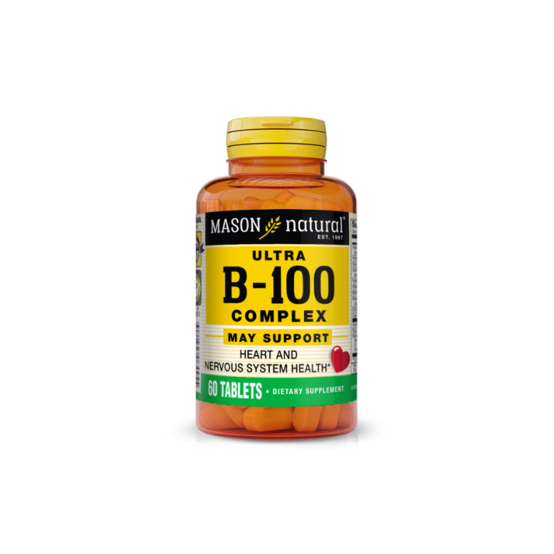 MASON NATURAL - B-100 COMPLEX 60 TABLETS
