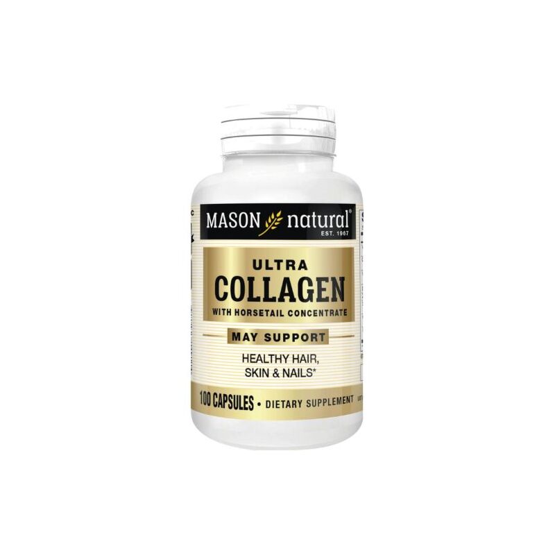 MASON NATURAL - ULTRA COLLAGEN HORSETAIL CONCENTRATE 100 CAPSULES